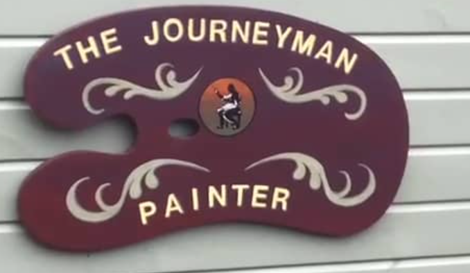 The journeyman painter – a lifetime painting in his shed