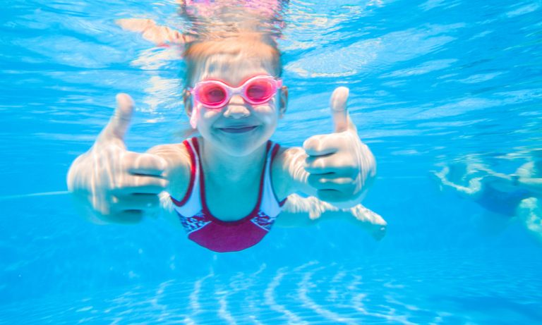 Learning to swim – keeping kids safe by the sea