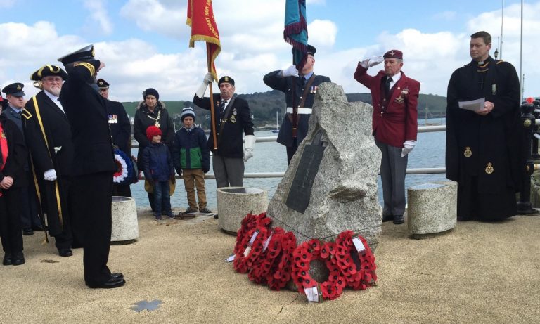 Memorial service held for Falmouth’s St Nazaire heroes