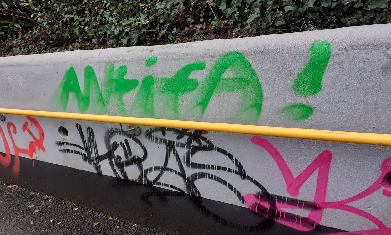Falmouth, Fascism and Graffiti: Have people got their priorities straight?
