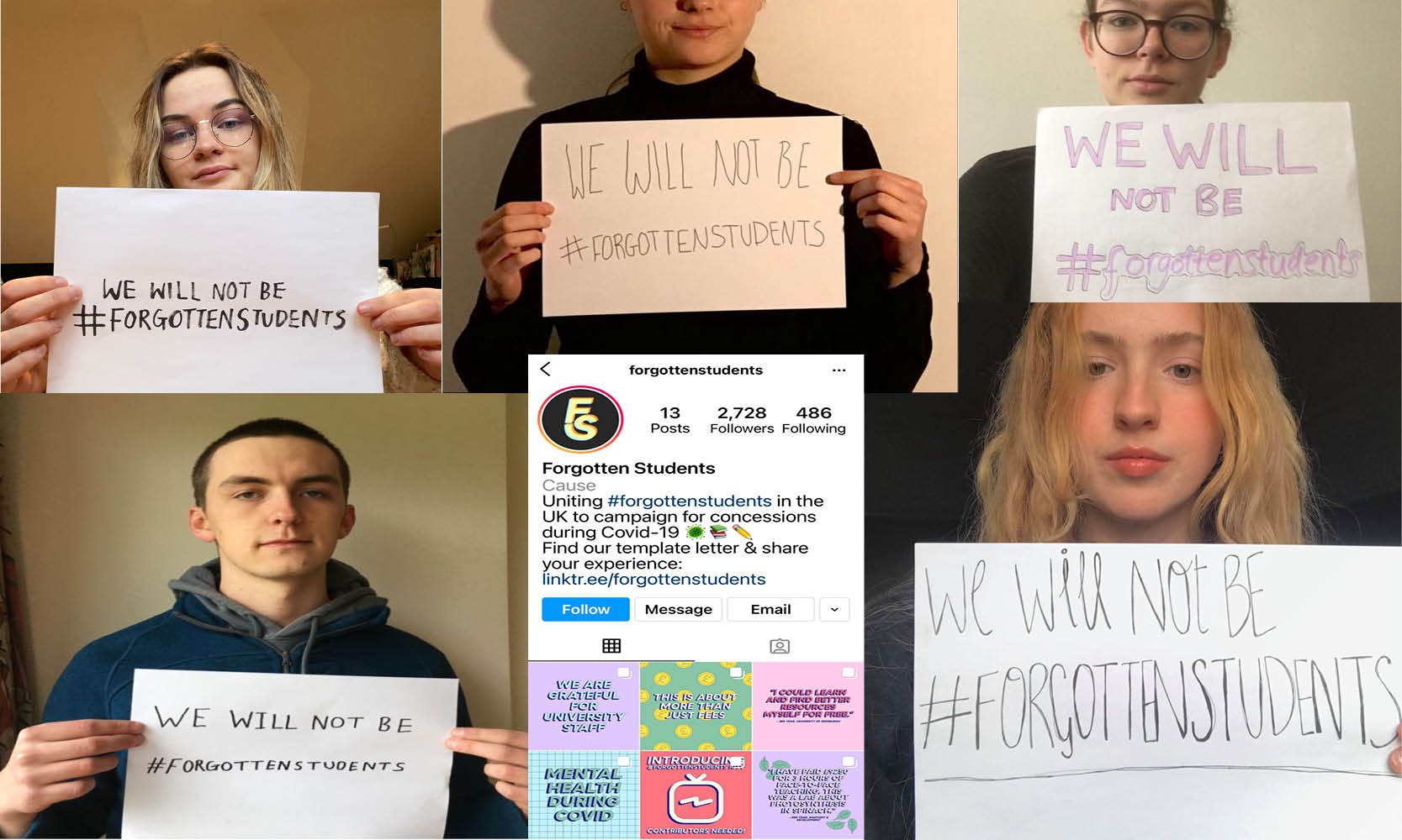University students campaign for Covid-19 relief funding