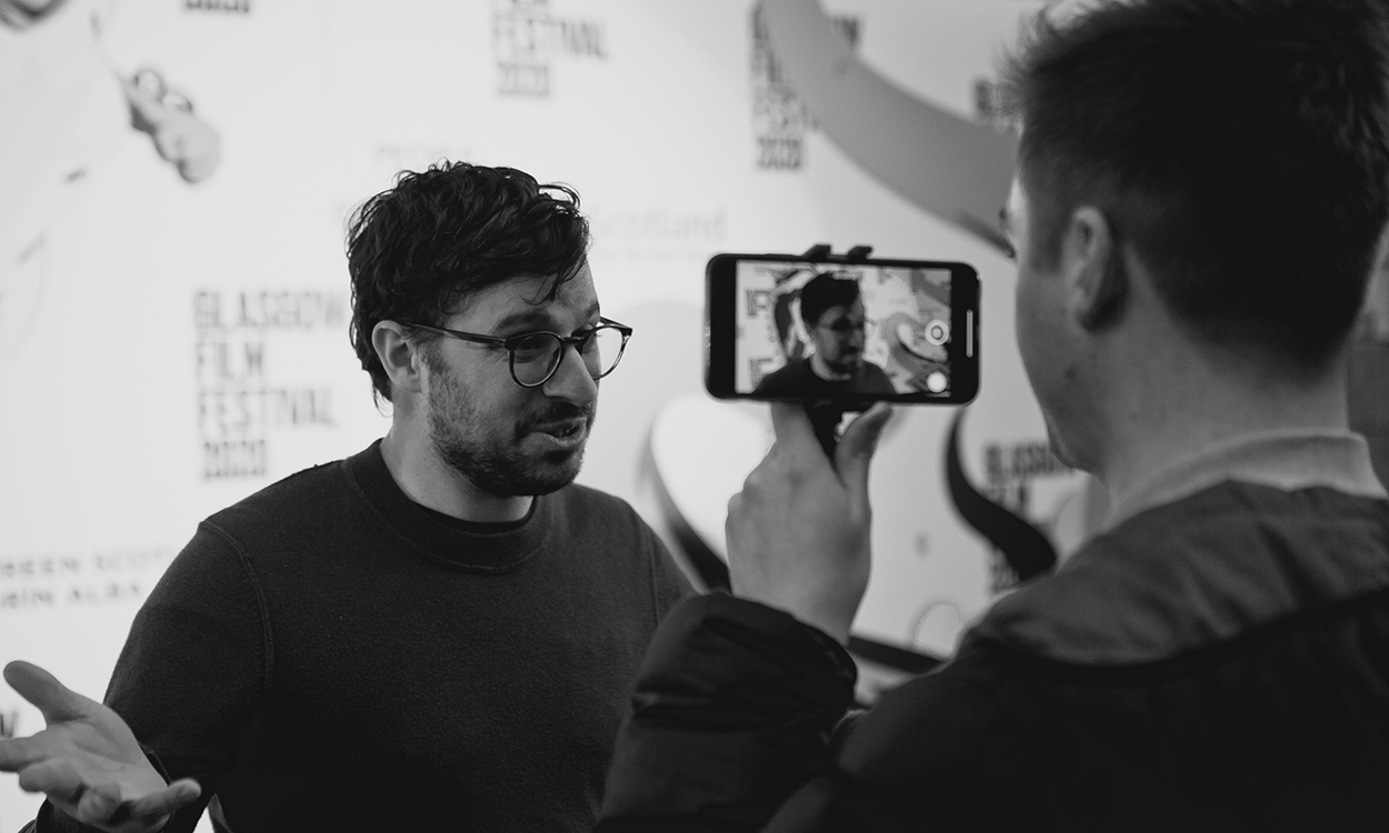 Simon Bird at the Glasgow Film Festival 2020